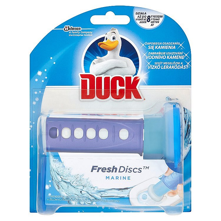 Duck Fresch Discs  WC gel mořská vůně  36 ml