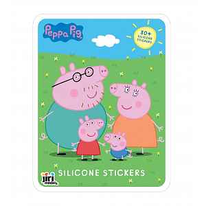 JIRI MODELS Hra se silikonovými samolepkami Prasátko Peppa 1 ks