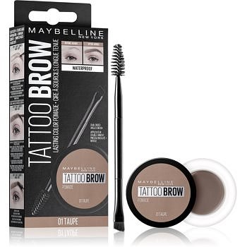 Maybelline Tattoo Brow gelová pomáda na obočí odstín 01 Taupe