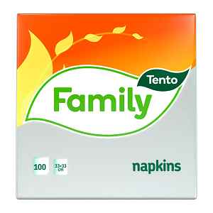 Tento Papírové ubrousky Family Napkins  100 ks