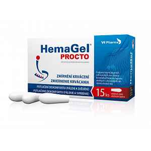 Hemagel PROCTO rektální čípky 15 ks