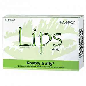 LIPS tablety - koutky a afty tbl.30