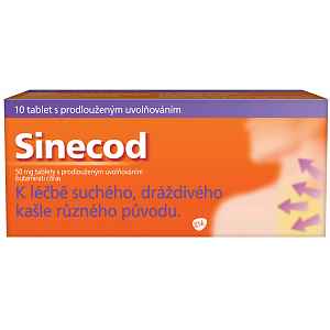 Sinecod 50mg tbl.pro. 10x50mg