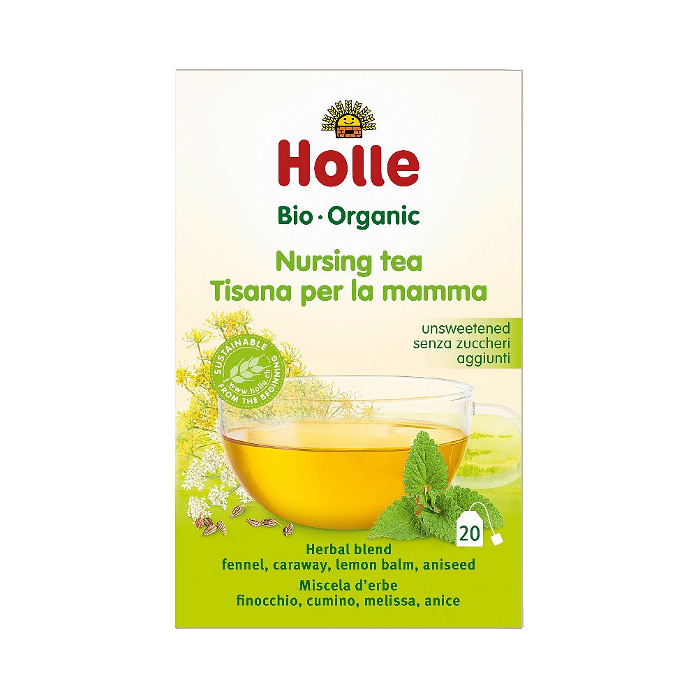 2x HOLLE Bio Čaj pro kojící maminky, 30 g