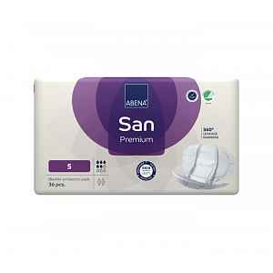 Abena San Premium 5 pleny absorpční, prodyšné, 1200ml, 36ks