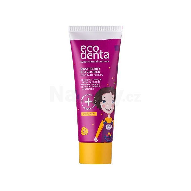 Ecodenta Super+Natural Oral Care Raspberry 75 ml