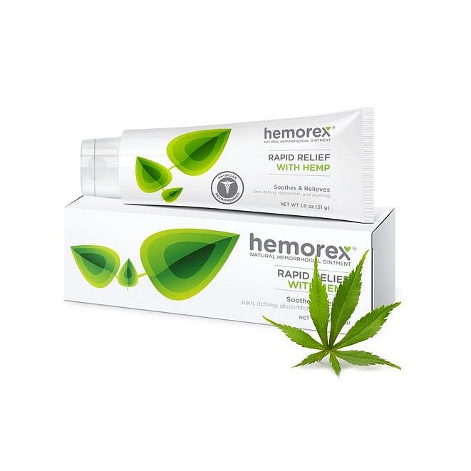 Hemorex Cannabis Přírodní mast na hemoroidy 51 g