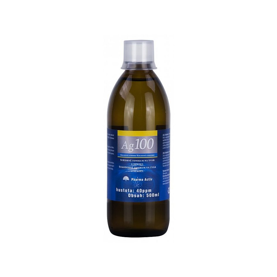 Koloidní stříbro Ag100 40ppm 500ml - II. jakost