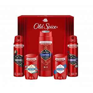 Old Spice Xmass sada Discovery Box deodoranty a sprchový gel 5 ks