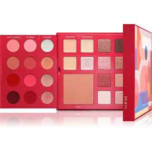 PUPA Milano Pupart M multifunkční paleta na oči a rty BURGUNDY 18.8 g
