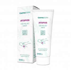 Cannaderm Atopos ošetřující krém 75g