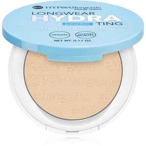 Bell Hypoallergenic Hydrating kompaktní pudr s kyselinou hyaluronovou odstín 01 Nude 5 g