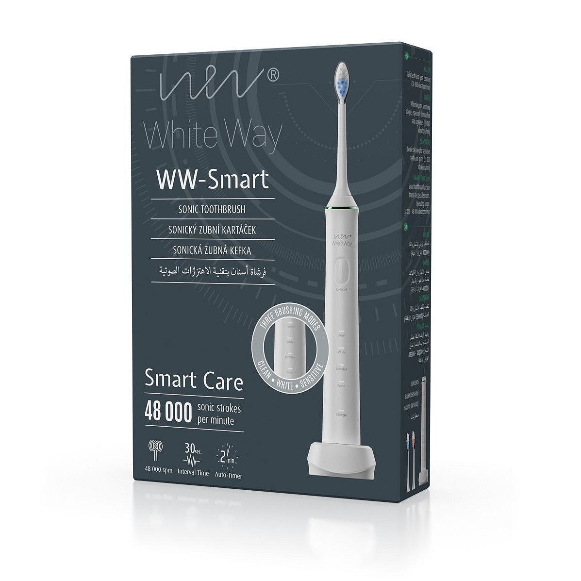 Biotter WW–Smart sonický zubní kartáček bílý