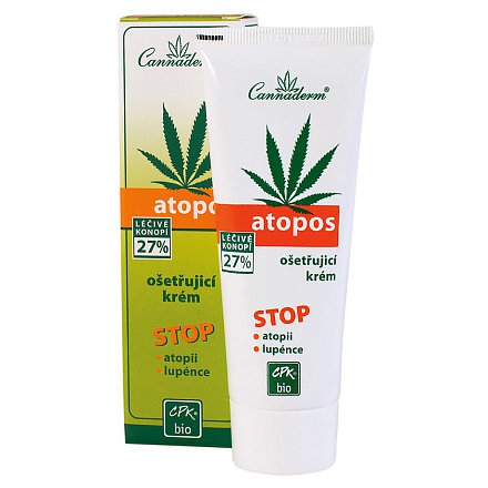 Cannaderm Atopos ošetřující krém 75g