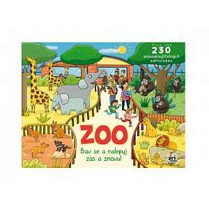 JIRI MODELS Bav se a nalepuj zas a znovu! Zoo 1 ks