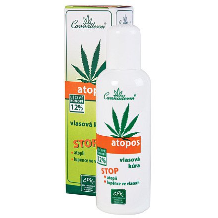 Cannaderm Atopos ošetřující vlasová kúra 100ml