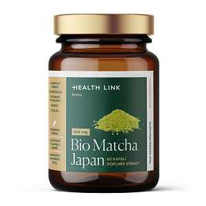HEALTH LINK Matcha japan 500 mg BIO 60 kapslí