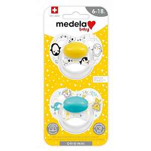 Medela Unisex dudlík 6-18m 2 ks