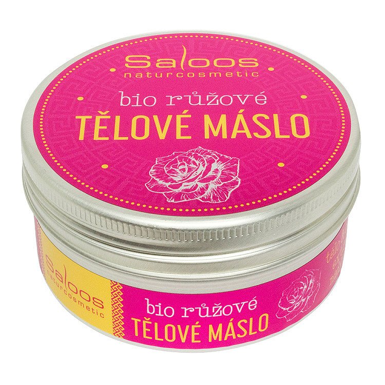 Saloos Šlehané máslo BIO tělové růžové máslo 75ml