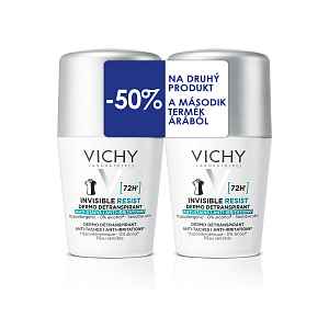 Vichy Invisible Resist 72H Antiperspirant 2x50 ml