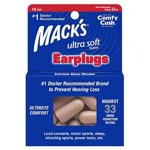 MACKS Ultra Soft špunty do uší 10 párů