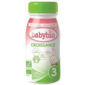 BABYBIO Croissance 3 tekuté 25cl
