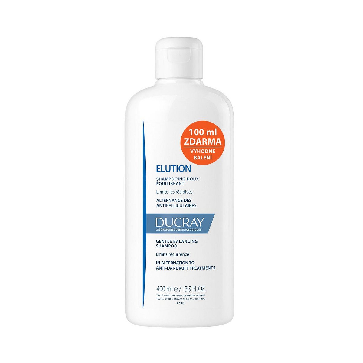 Ducray Elution Šampon pro citlivou pokožku 400 ml