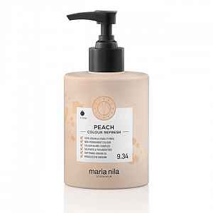 Maria Nila Colour Refresh Peach jemná vyživující maska bez permanentních barevných pigmentů výdrž 4 – 10 umytí 9.34 100 ml