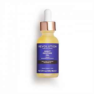 Revolution Skincare Night Restore Oil rozjasňující a hydratační olej 30 ml
