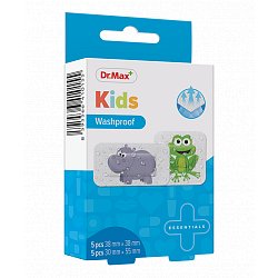 Dr.Max Kids Washproof 2 velikosti náplast 10 ks