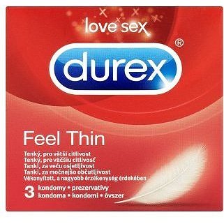 Durex SEX Feel Thin 3ks