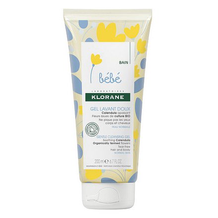 KLORANE BEBE Jemný mycí gel 200ml