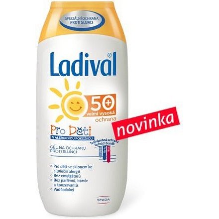 LADIVAL Gel pro děti se sklonem ke sluneční alergii OF50+ 200ml