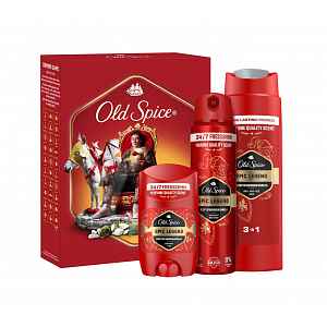 Old Spice Xmass sada Epic Legend deodoranty a sprchový gel 3 ks
