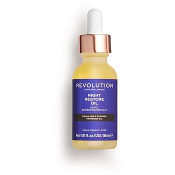 Revolution Skincare Night Restore Oil rozjasňující a hydratační olej 30 ml