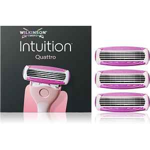 Wilkinson Sword Intuition Quattro náhradní hlavice 3 ks
