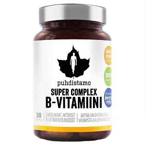 Puhdistamo Super Vitamin B-Complex 30 kapslí