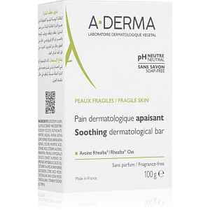 A-Derma Essentials Dermatological Bar dermatologická mycí kostka pro citlivou a podrážděnou pokožku 100 g