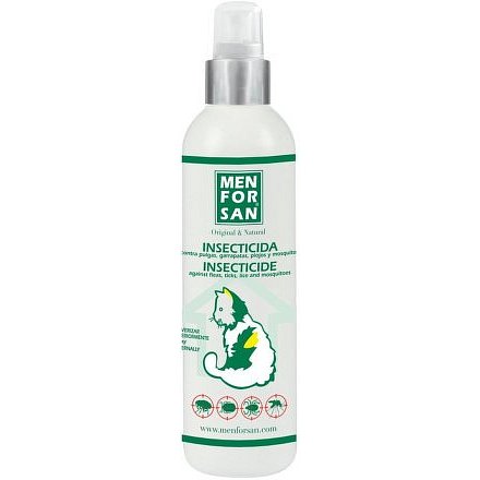 Menforsan antiparazitní sprej pro kočky proti klíšťatům a blechám 250ml