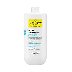 Rozjasňující hydratační šampon pro vlasy bez lesku Yellow Professional Hydra Care Glow Shampoo - 1000 ml