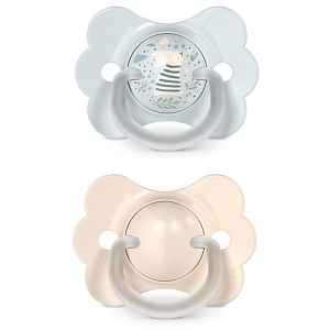 Suavinex Butterfly Wonderland SX Pro Physiological 0-6 m dudlík Blue+Cream 2 ks