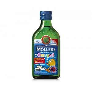 Mollers Omega 3 Ovocná příchuť 250ml