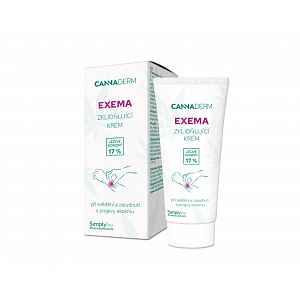 Cannaderm zklidňující krém na ekzémy s pH 4,7 Exema 50 g