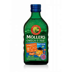 Mollers Omega 3 Ovocná příchuť 250ml