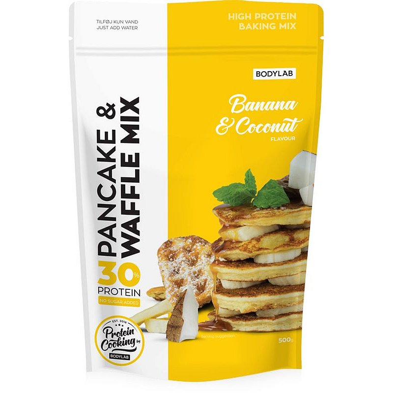 Bodylab High Protein Pancake (& Waffle) Mix banán/kokos 500g