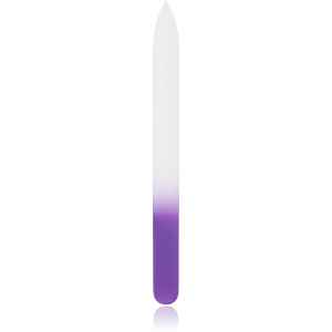 Diva & Nice Cosmetics Accessories File skleněný pilník na nehty velký Violet 1 ks