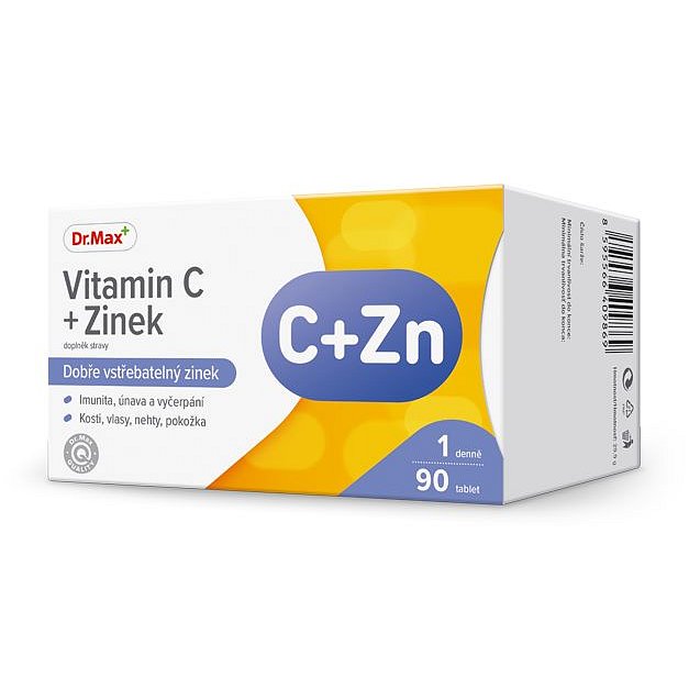 Dr.Max Vitamin C + Zinek 90 tablet