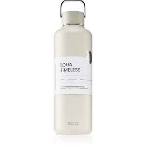 Equa Timeless nerezová láhev na vodu barva Off White 1 ks