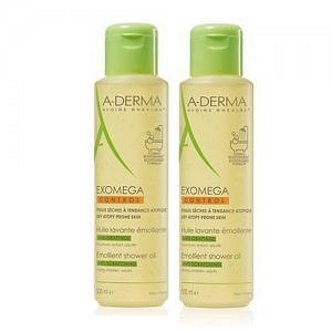 A-DERMA Exomega Control zvláčňující sprchový olej DUO 2x 500ml