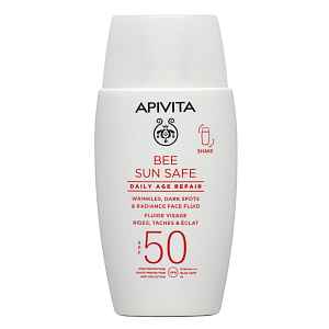 APIVITA Bee Sun Safe Daily Age Repair SPF50 pleťový fluid 50 ml